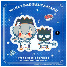 Cargar imagen en el visor de la galería, Hypnosis Mic -Division Rap Battle- x Sanrio Characters - Aohitsugi Samatoki &amp; Bad Badtz-Maru - Sticker
