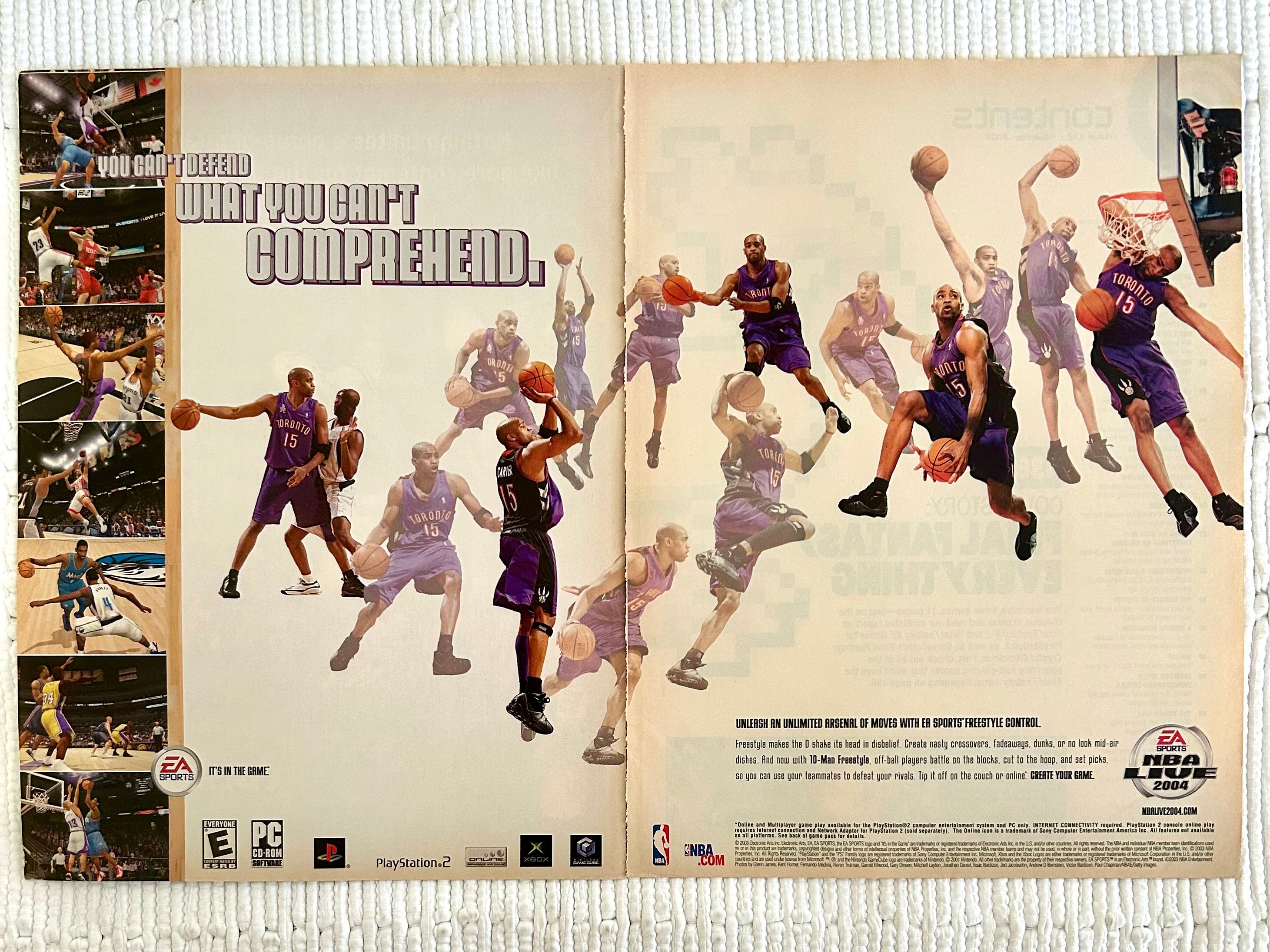 旧作B2大 ポスター NBA ライブ 09 Pre-Owned NBA Live 09