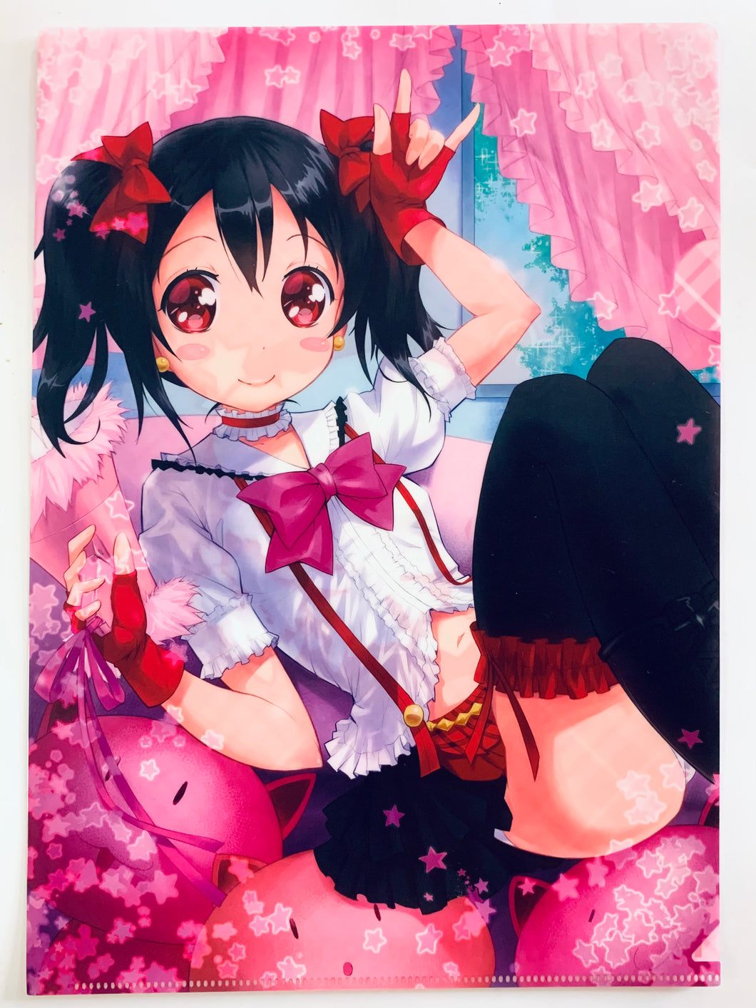 Love Live! School Idol Project - Yazawa Nico - Clear File - Anorak Post / Akiyoshi Yoshiaki 2014 Summer - Doujin Goods