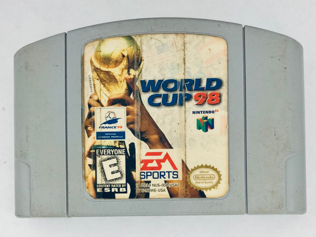 World Cup 98 - Nintendo 64 - N64 - NTSC-US - Cart (NUS-N8WE-USA)