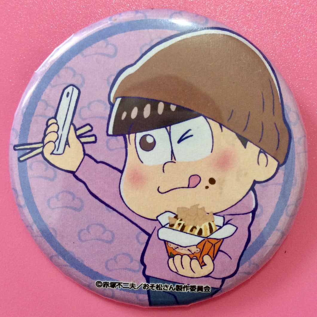 Osomatsu-san x Bakudan-yaki Honpo Original Can Badge Kuji - Matsuno Todomatsu