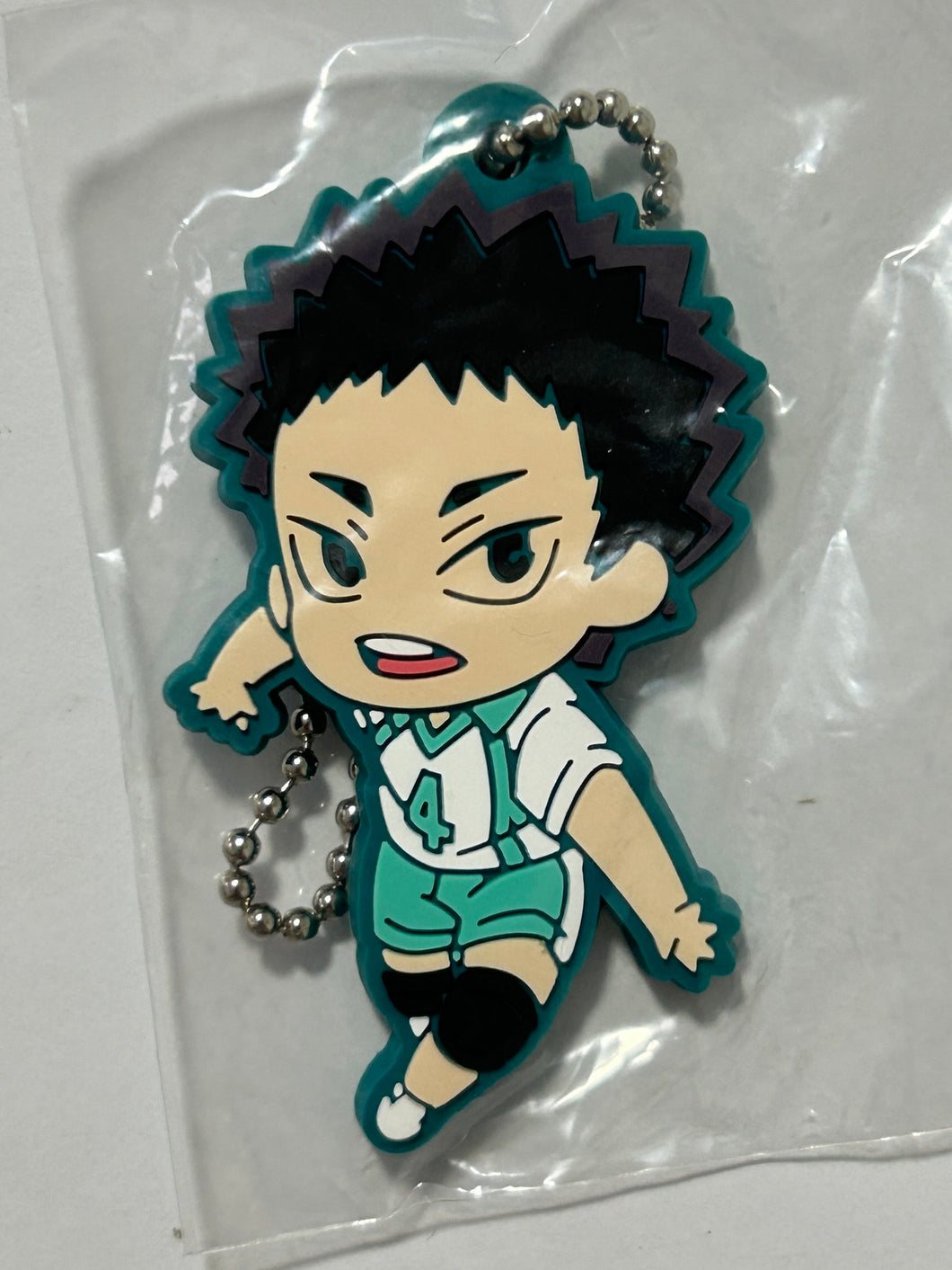 Haikyuu!! - Iwaizumi Hajime - Deforaba! - Rubber Keychain