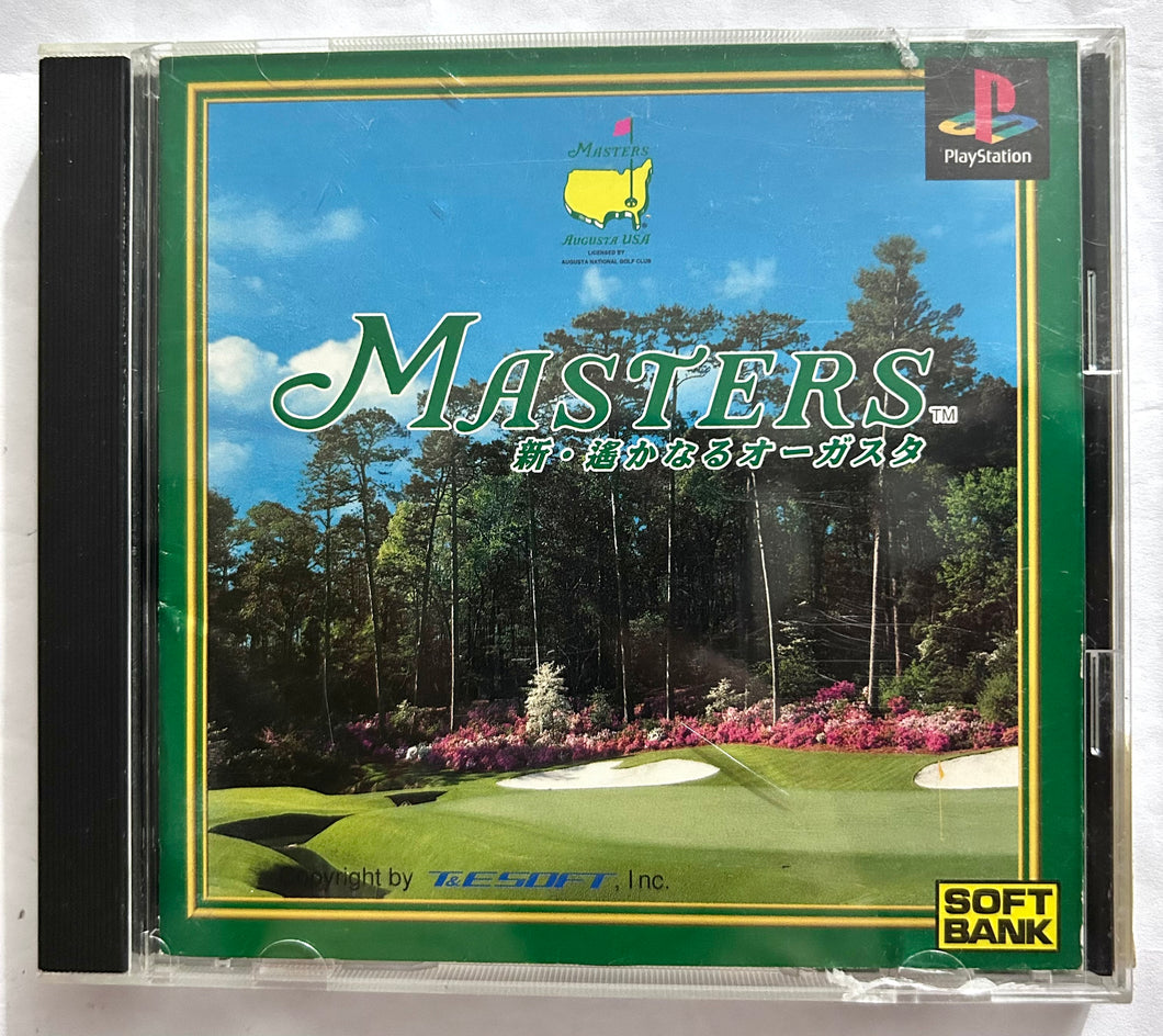 Masters: Shin Harukanaru Augusta - PlayStation - PS1 / PSOne / PS2 / PS3 - NTSC-JP - CIB (SLPS-00373)