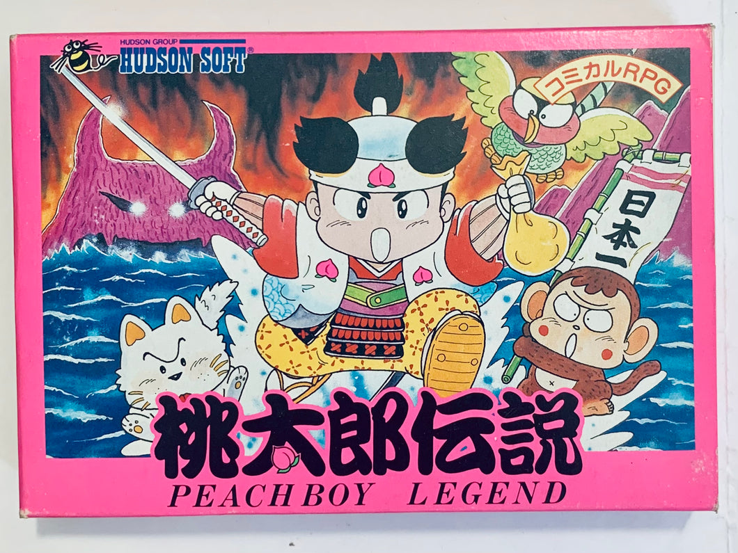 Momotarou Densetsu: Peach Boy Legend - Famicom - Family Computer FC - Nintendo - Japan Ver. - NTSC-JP - CIB (HFC-MO)