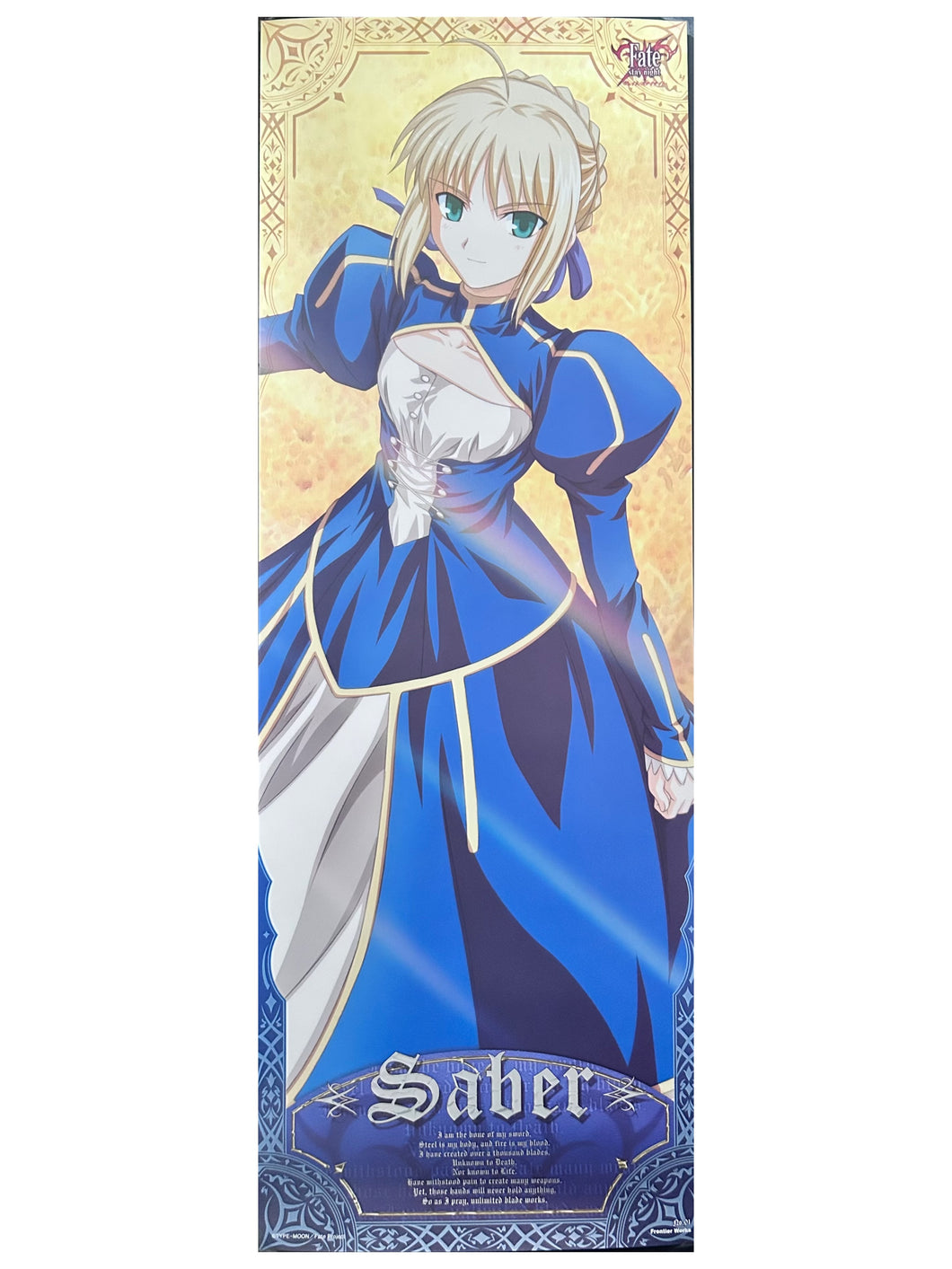Fate/Stay Night - Altria Pendragon - Stick Poster - Foil Ver.