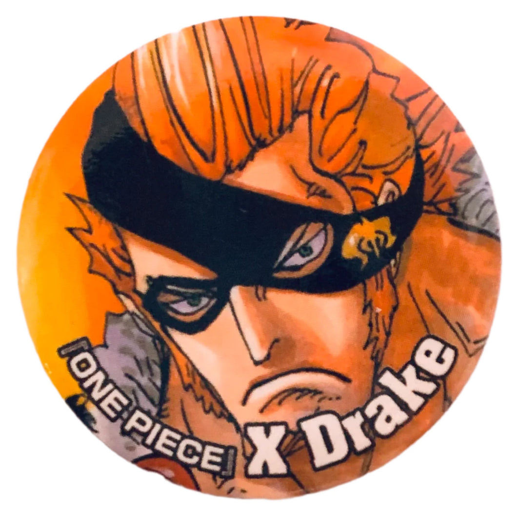 One Piece - X. Drake - Can Badge - Shueisha Natsukomi 2015