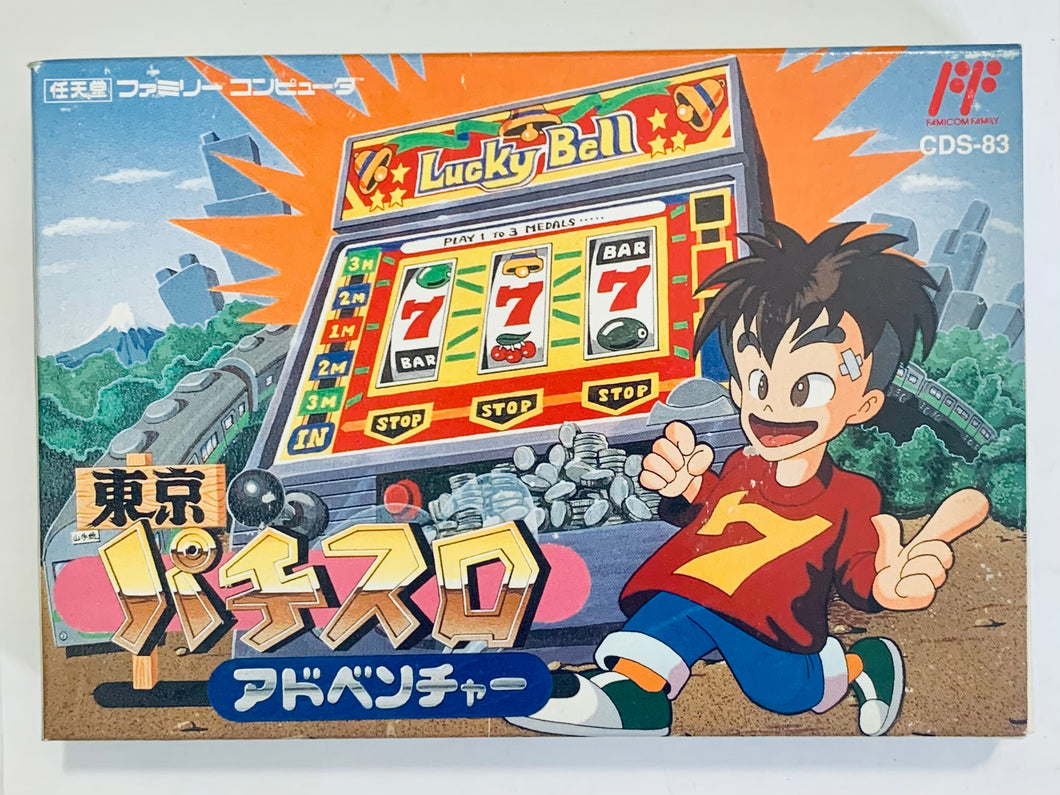 Tokyo Pachi-Slot Adventure - Famicom - Family Computer FC - Nintendo - Japan Ver. - NTSC-JP - CIB (CDS-83)