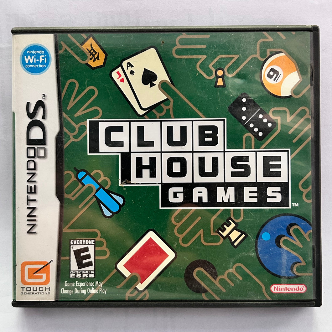 Clubhouse Games - Nintendo DS / DSLite DSi XL - NTSC - Boxed (NTR-ATDE-USA)
