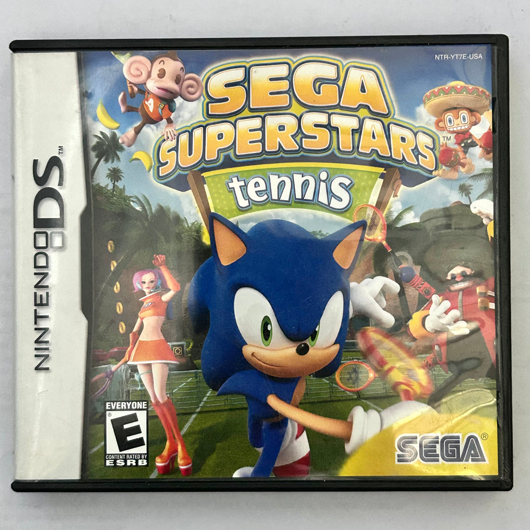 Sega Superstars Tennis - Nintendo DS / DSLite DSi XL - NTSC - Box & Manual (NTR-YT7E-USA)