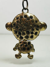 Load image into Gallery viewer, Sparkly Rhinestone Monkey Keychain
