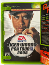 Load image into Gallery viewer, Tiger Woods PGA Tour 2005 - Xbox Classic - NTSC - Box &amp; Manual
