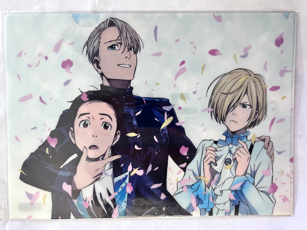 Yuri!!! on Ice - Katsuki Yuuri, Victor Nikiforov & Yuri Plisetsky - Clear File