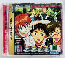 Load image into Gallery viewer, Shin Seiki Evangelion: Digital Card Library - SEGA Saturn - NTSC-JP - CIB (GS-9159)
