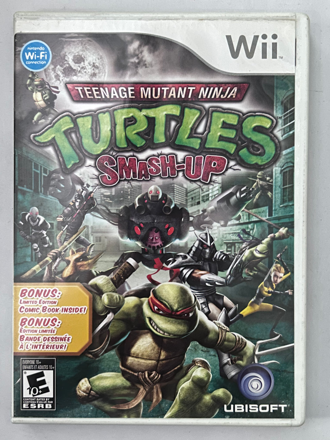 Teenage Mutant Ninja Turtles: Smash-Up - Nintendo Wii / Wii U - NTSC - Box & Manual (RVL-R2TE-USA)