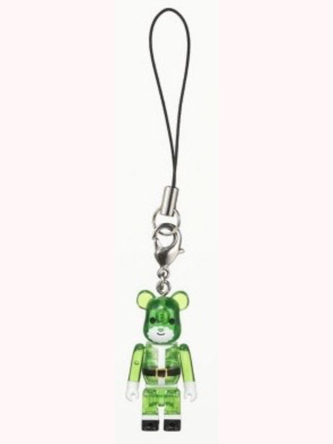 Bear Santa BE@RBRICK Strap - Clear Green ver.
