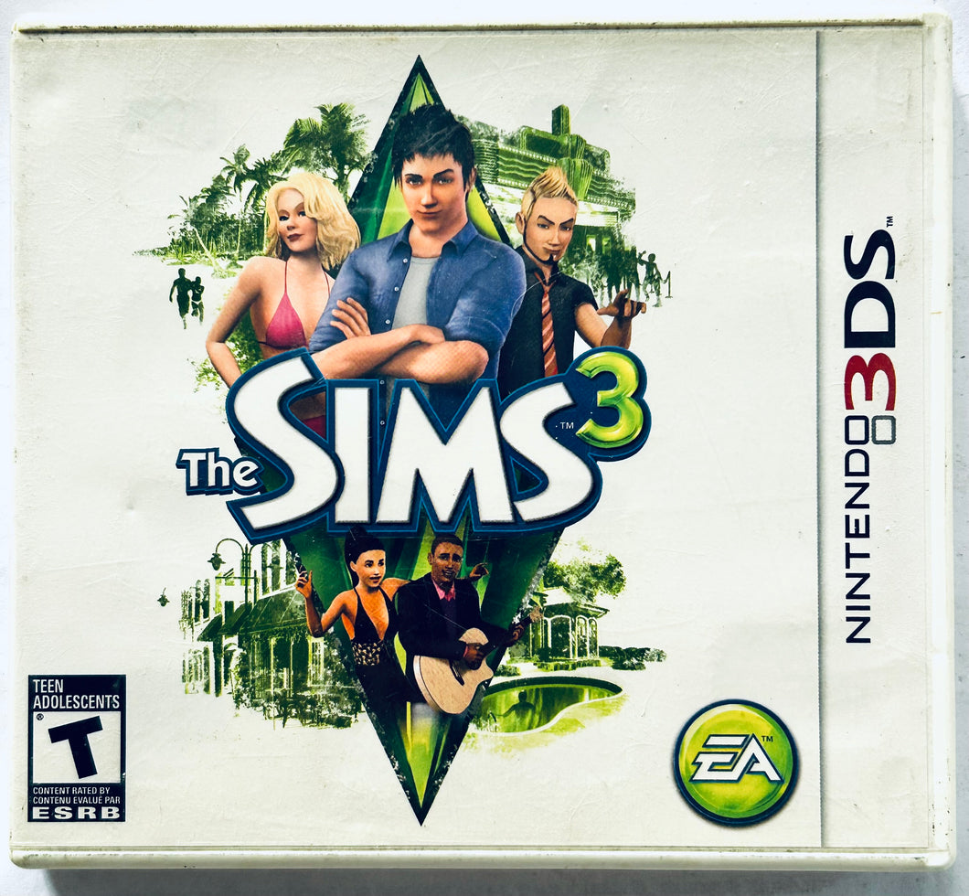 The Sims 3 - Nintendo 3DS / XL 2DS - NTSC - Box Only (CTR-AS3E-USA)