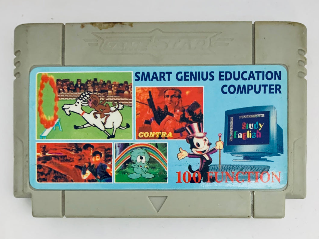 Smart Genius Education Computer Software - Famiclone - FC / NES - Vintage - Cart