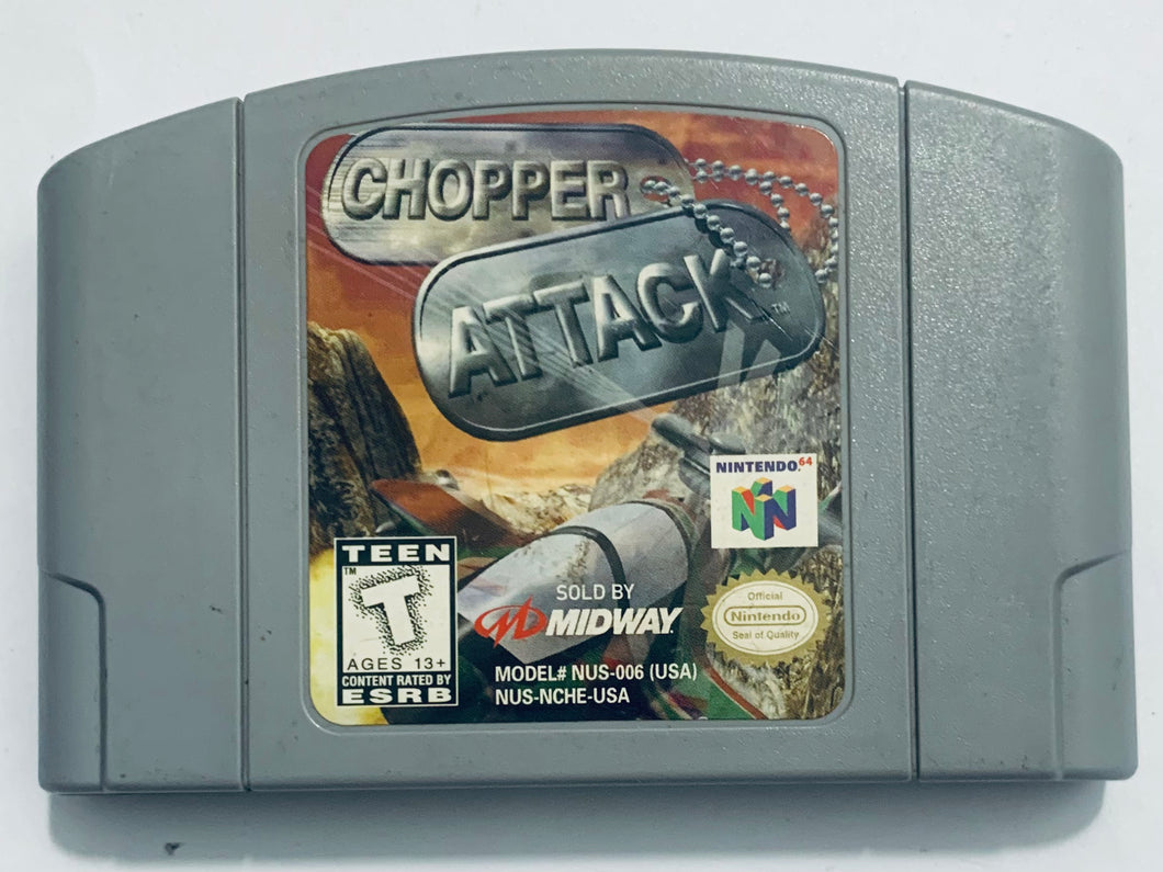 Chopper Attack - Nintendo 64 - N64 - NTSC-US - Cart (NUS-NCHE-USA)