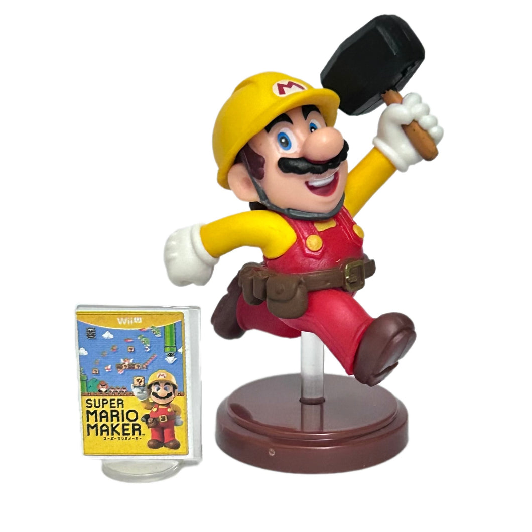 Super Mario Maker - Mario - Trading Figure - Choco Egg - Builder ver.