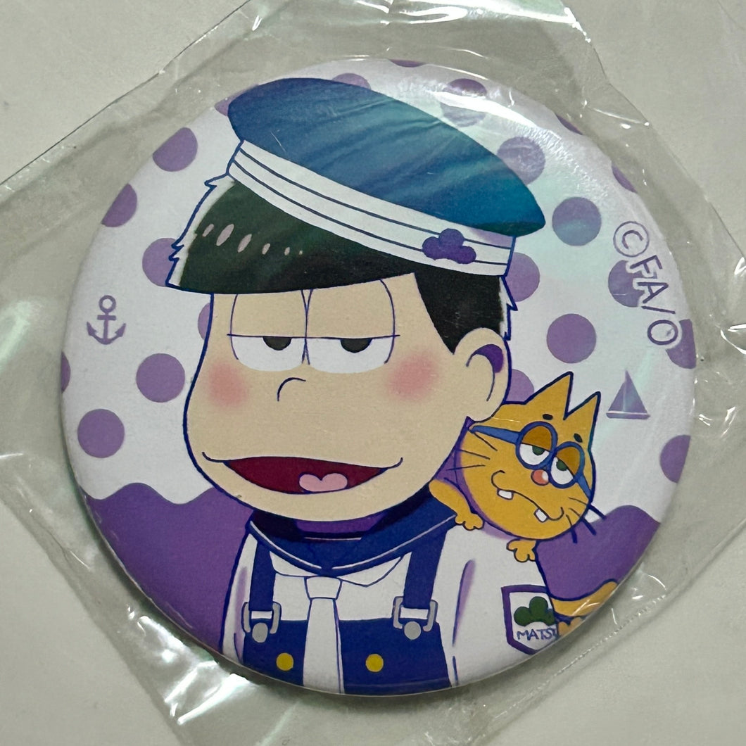 Osomatsu-san - Matsuno Ichimatsu & ESP Nyanko - Original Can Badge - Marine Sailor ver.