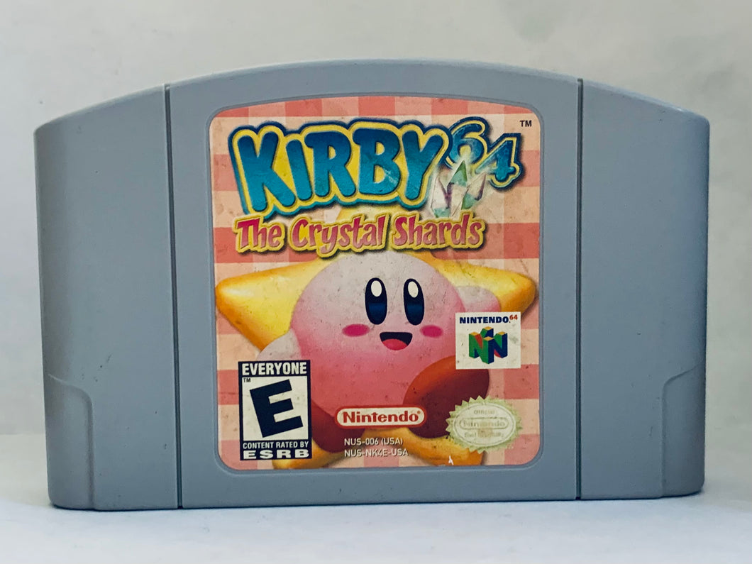 Kirby 64: The Crystal Shards - Nintendo 64 - N64 - NTSC-US - Cart (NUS-NK4E-USA)