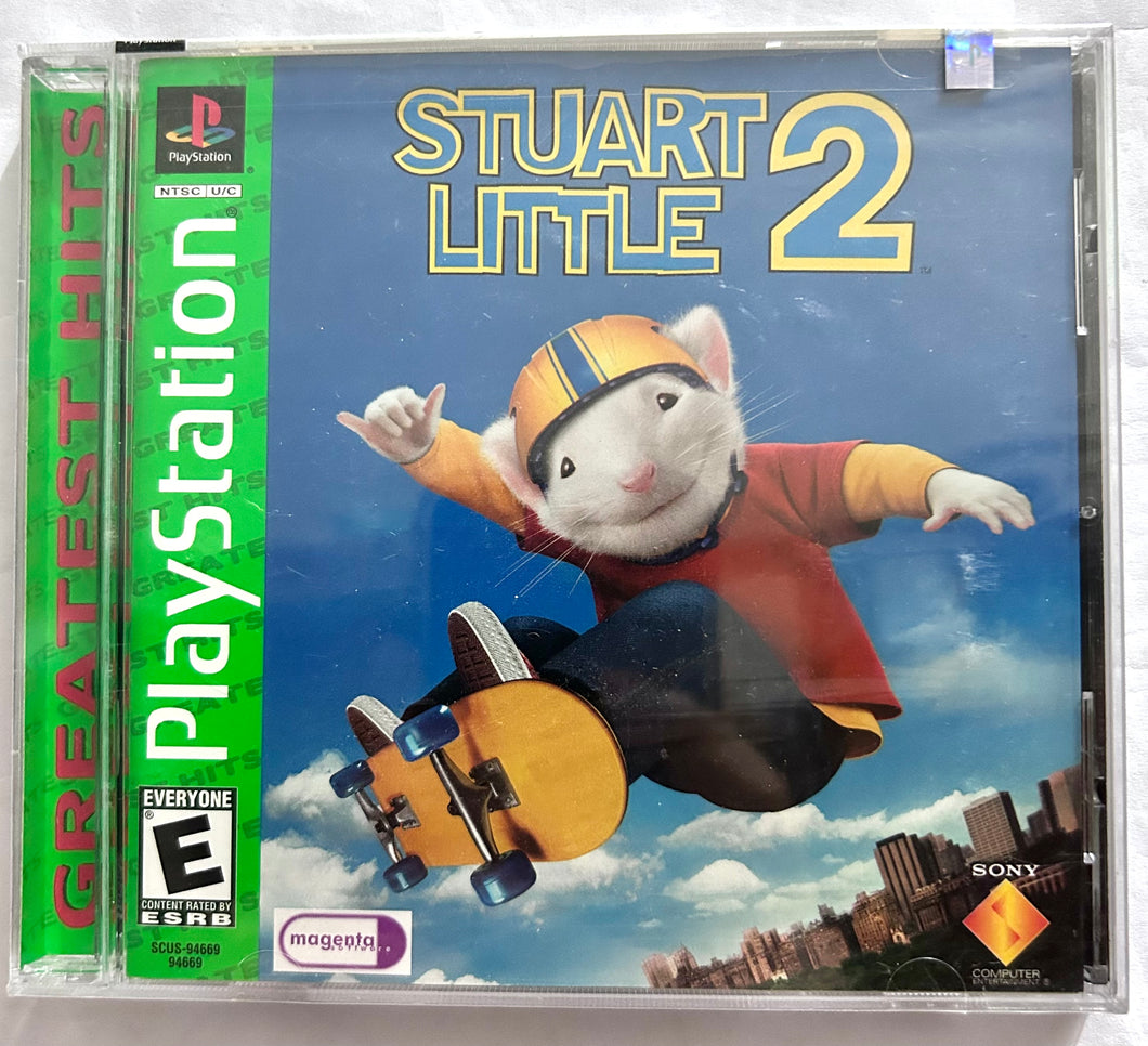 Stuart Little 2 (Greatest Hits) - PlayStation - PS1 / PSOne / PS2 / PS3 - NTSC - NOS/New (SCUS-94669)