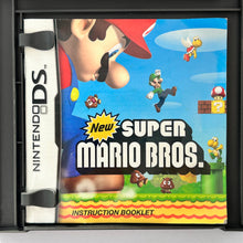 Load image into Gallery viewer, New Super Mario Bros. - Nintendo DS / DSLite DSi XL - NTSC - Box &amp; Manual (NTR-A2DE-USA)
