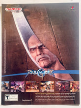 Cargar imagen en el visor de la galería, Soul Calibur II - PS2 - Original Vintage Advertisement - Print Ads - Laminated A4 Poster
