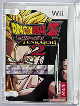 Cargar imagen en el visor de la galería, Dragon Ball Z: Budokai Tenkaichi 2 - Nintendo Wii / Wii U - NTSC - Box &amp; Manual (RVL-RDBE-USA)
