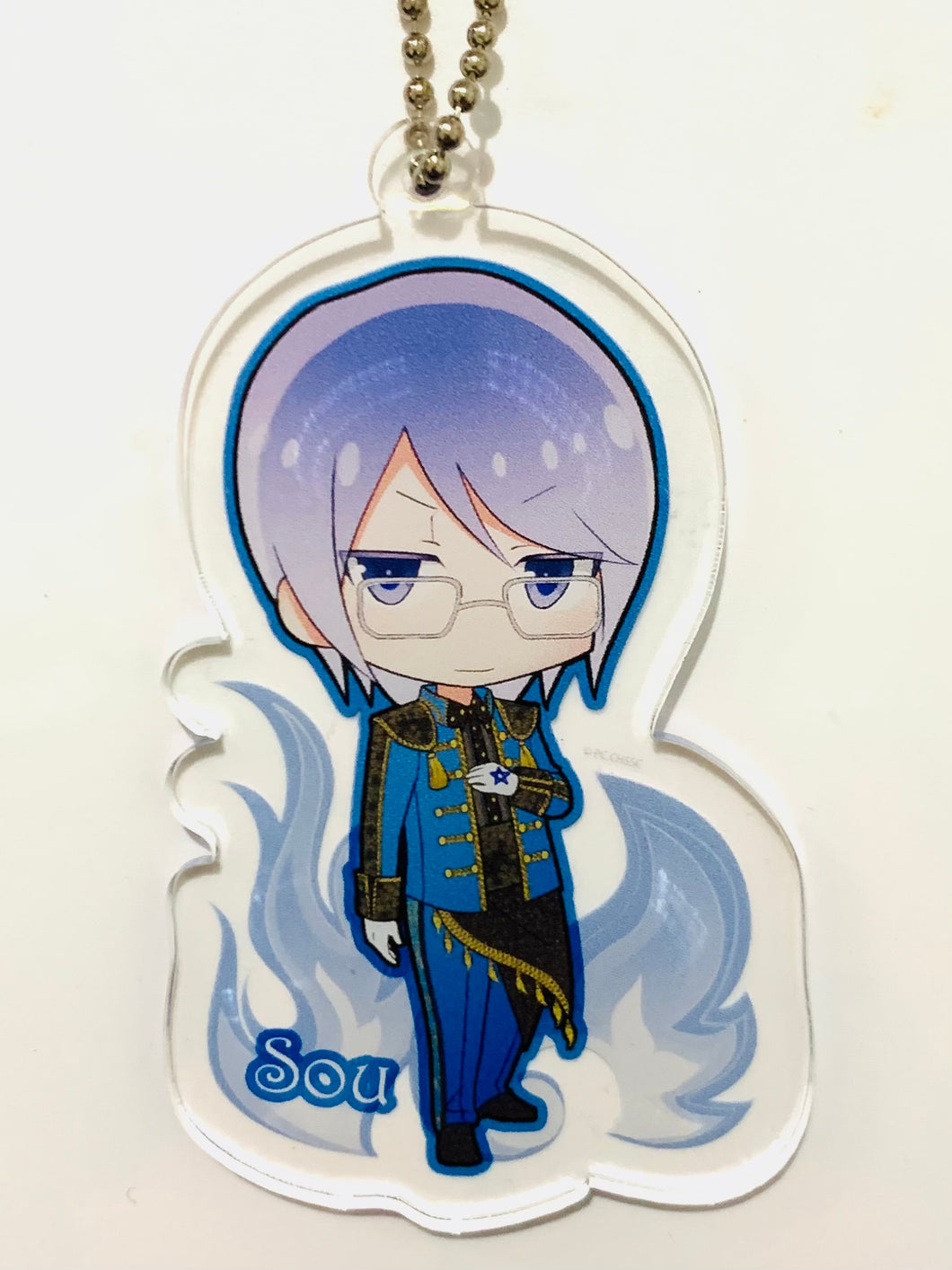 ArsMagna - Izumi Sou - Mini Character Blindfold Acrylic Keychain (Matador)