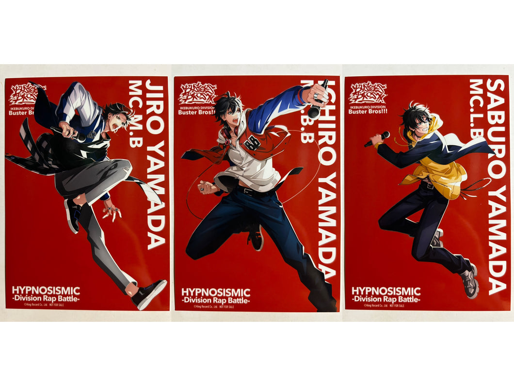 Hypnosis Mic -Division Rap Battle- Buster Bros!!! - Postcard - Set of 3