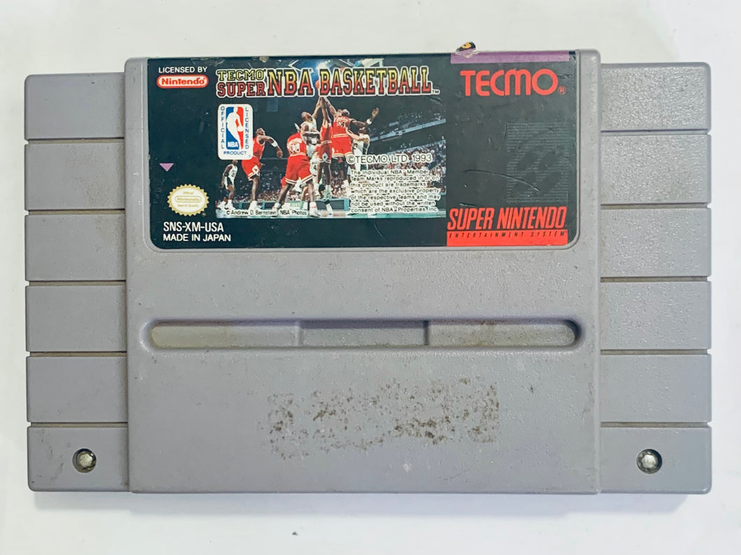 Super Tecmo NBA - Super Nintendo - SNES - NTSC-US - Cart (SNS-XM-USA)