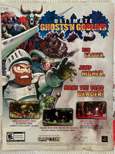 Cargar imagen en el visor de la galería, Ultimate Ghosts’n Goblins - PSP - Original Vintage Advertisement - Print Ads - Laminated A4 Poster
