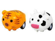 Cargar imagen en el visor de la galería, Tiger &amp; Cow - Animal Pullback Mini Car
