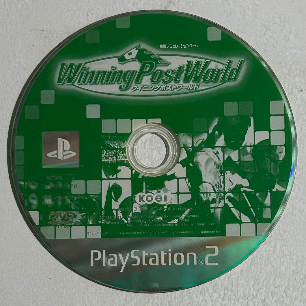 Winning Post World - PS2 - NTSC-JP - Disc (SLPM-55150)