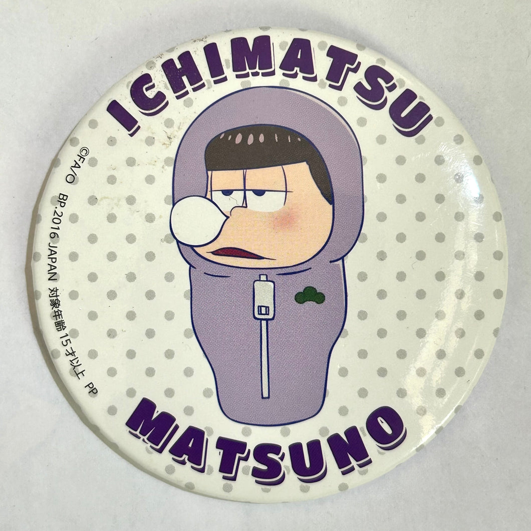 Osomatsu-san - Matsuno Ichimatsu - Variety Can Badge Chara Commu Hiroba Limited