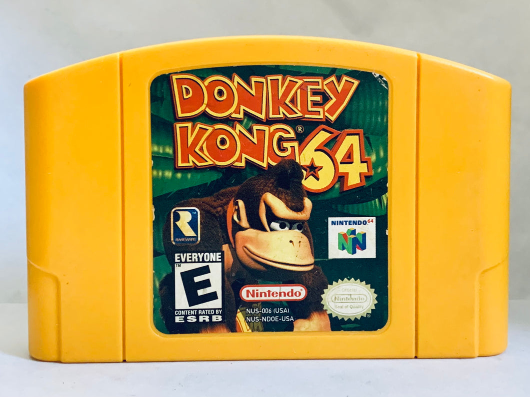 Donkey Kong 64 - Nintendo 64 - N64 - NTSC-US - Cart (NUS-NDOE-USA)