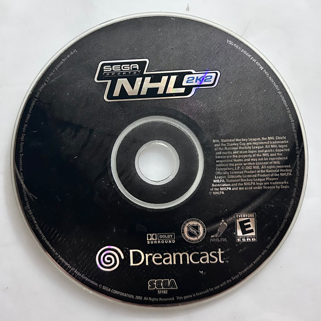 NHL 2K2 - Sega Dreamcast - NTSC - Disc (51182)