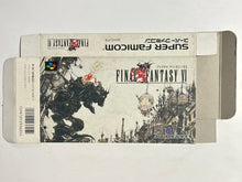 Load image into Gallery viewer, Final Fantasy VI - Super Famicom - Box (SHVC-F6)
