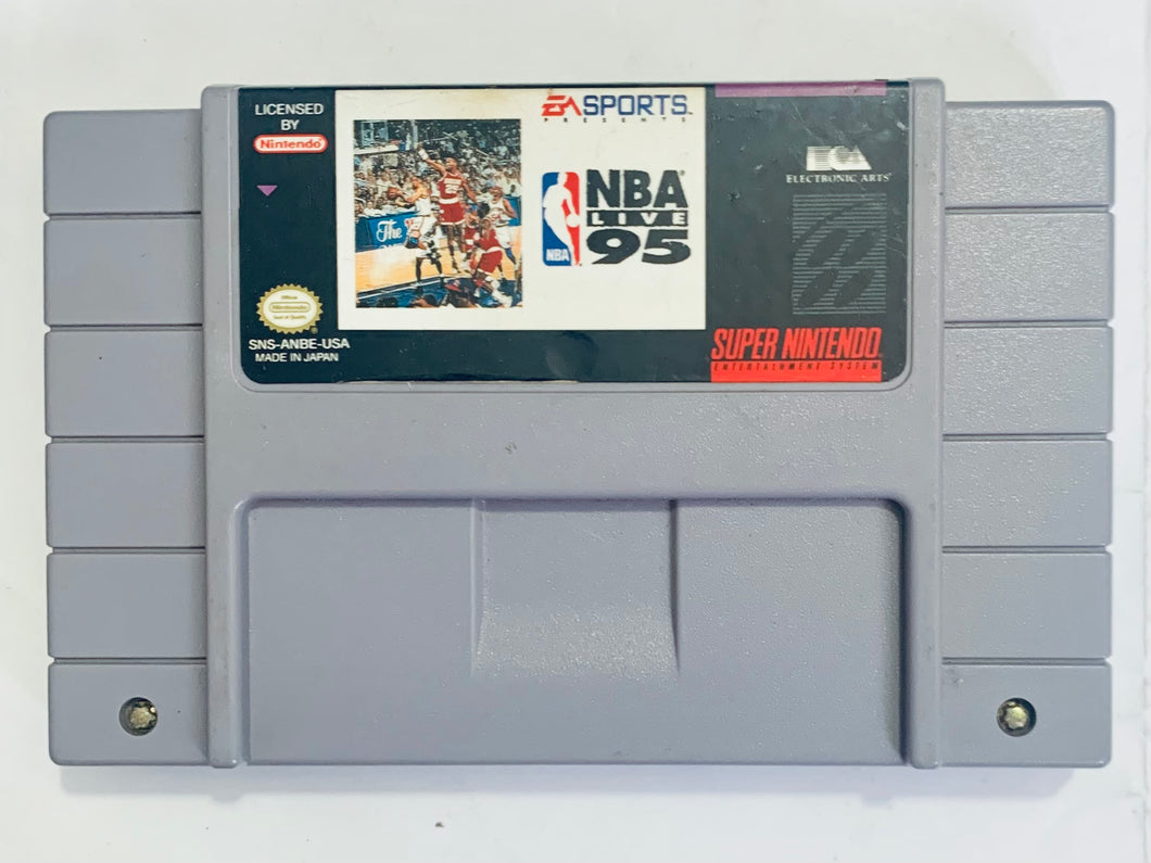 NBA Live ‘95 - Super Nintendo - SNES - NTSC-US - Cart (SNS-ANBE-USA)