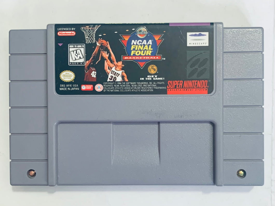 NCAA Final Four Basketball - Super Nintendo - SNES - NTSC-US - Cart (SNS-AFIE-USA)