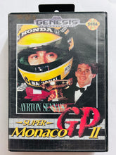 Load image into Gallery viewer, Ayrton Senna&#39;s Super Monaco GP II - Sega Genesis - NTSC - CIB (1135)

