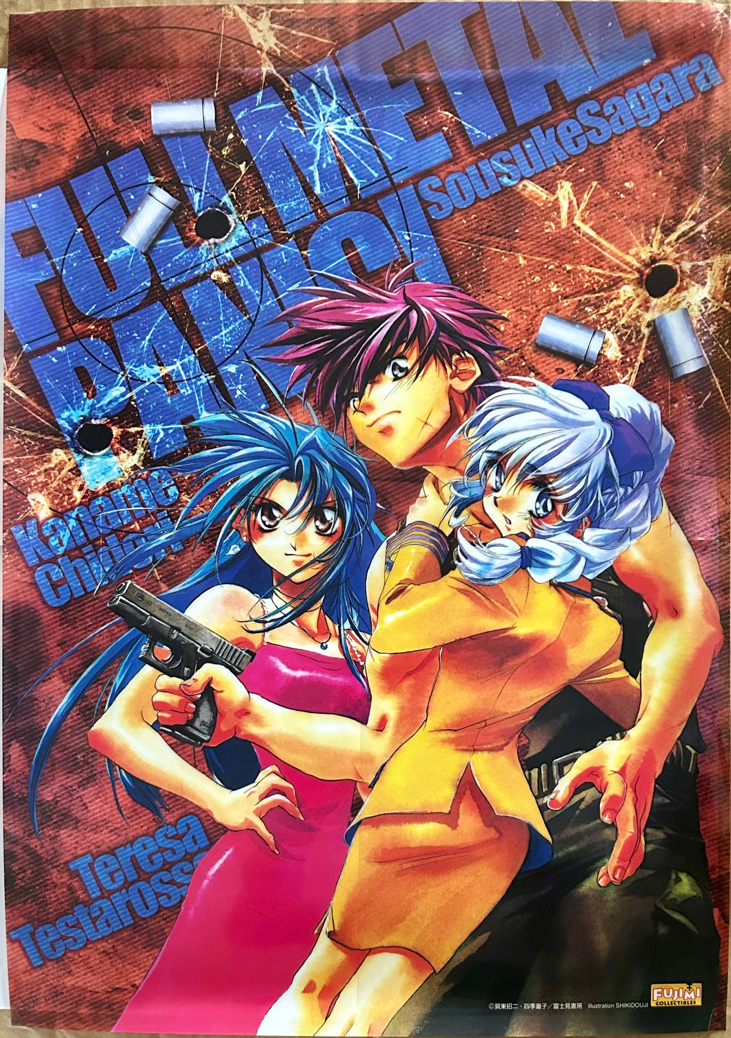 Full Metal Panic! - Chidori Kaname, Sagara Sousuke & Teletha Testarossa - A2 Clear Poster