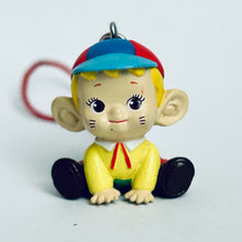 Load image into Gallery viewer, Rose O’Neil Kewpie x Kaibutsu-kun - Kaibutsu Tarou - Figure Strap Mascot - Netsuke - Sitting ver.
