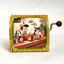 Cargar imagen en el visor de la galería, Pinoccio Hand-Cranked Music Box - When You Wish Upon a Star - Tokyo Disneyland
