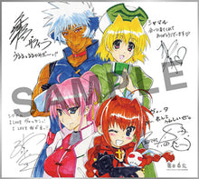 Load image into Gallery viewer, Magical Girl Lyrical Nanoha The MOVIE 2nd A&#39;s - Wolkenritter - Printed Autographed Shikishi Art - Visitor Benefits
