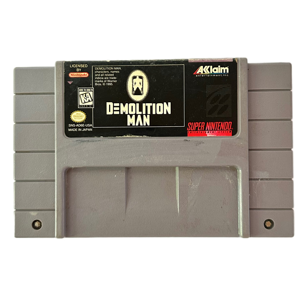 Demolition Man - Super Nintendo - SNES - NTSC-US - Cart (SNS-AD6E-USA)