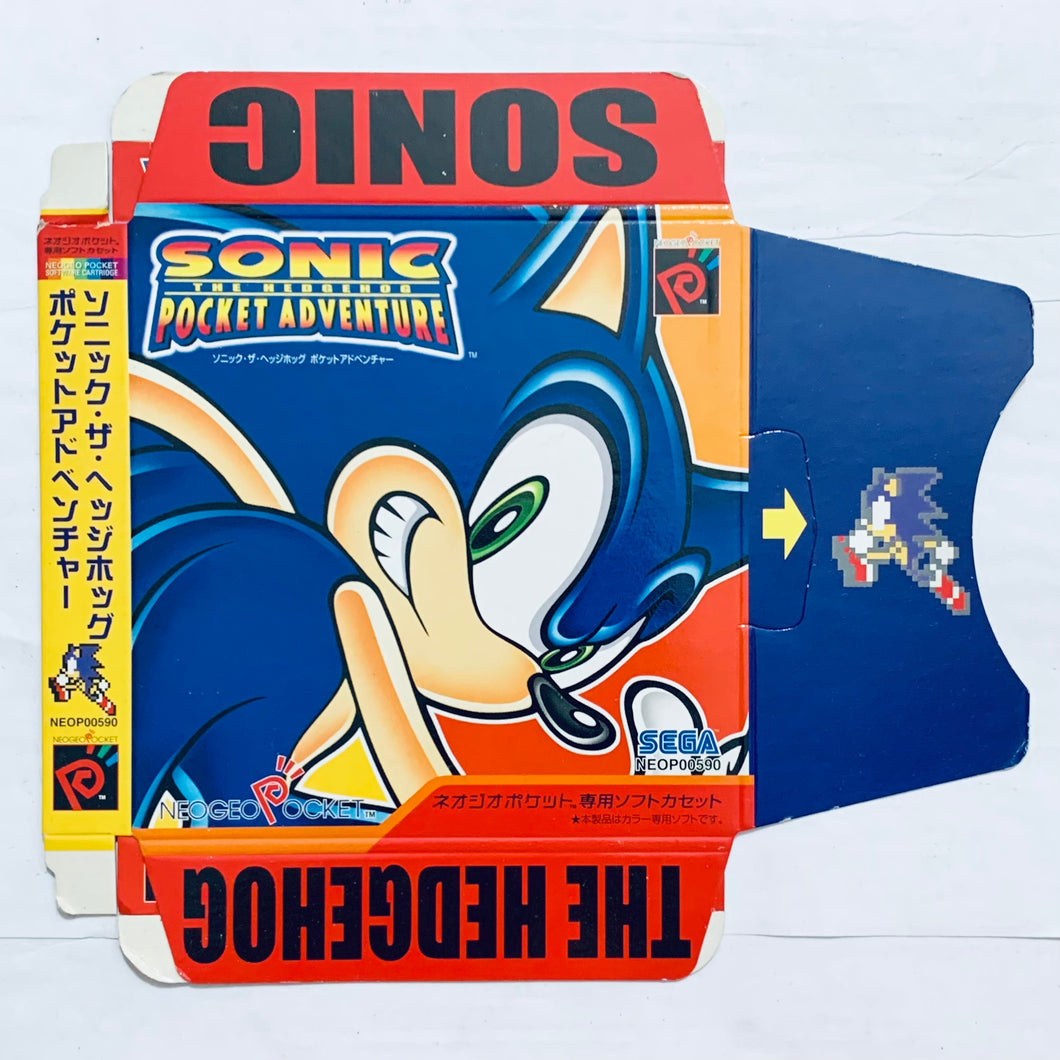 Sonic the Hedgehog: Pocket Adventure - Neo Geo Pocket Color - NGPC - JP - Box Only (NEOP00731)