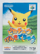 Cargar imagen en el visor de la galería, Pikachu Genki Dechu - Nintendo 64 - N64 - Japan Ver. - NTSC-JP - CIB (NUS-NPGJ-JPN)

