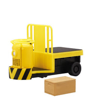 Cargar imagen en el visor de la galería, Pullback Turret - Yellow (U-turn type) + Cardboard (plain)
